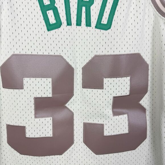 MITCHELL & NESS | NEW Hardwood Classics Celtics Bird #33 Basketball Jersey XS - Picture 12 of 12